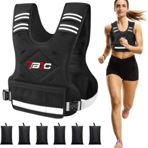Adjustable Weighted Vest Woman, 4-10/11-20/20-30 LB Weight Vest for Women
