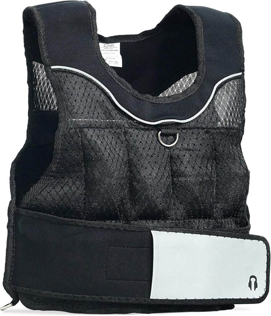 CAP Adjustable Weighted Vest (20 lb) — adjustable weighted vest Review